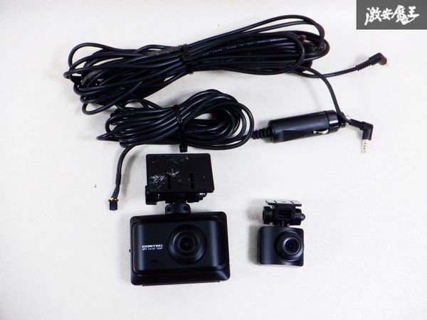 保証付 動作OK COMTEC コムテック ドライブレコーダー ZDR016 ドラレコ 前後カメラ ２カメラ 即納 棚M3G_画像1