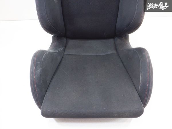 【良品！】 RECARO レカロ SR-7 SR7 LASSIC LT RD/RD 赤×黒 セミバケ セミバケット リクライニング シート 両側ダイヤル 81-092.00.937-0_画像3