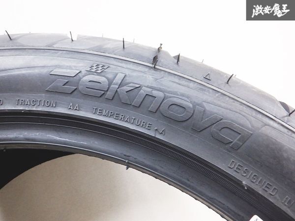 ◆新品即納◆在庫有◆ ZEKNOVA ゼクノバ RS606 R1 285/35ZR20 100Y 285/35-20 2020年 セミスリック タイヤ単体 2本価格 R35 GT-Rの画像3