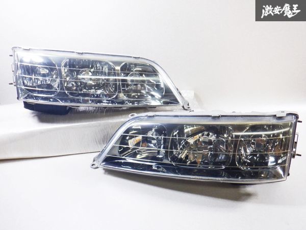 売り切り！！HID点灯OK！！トヨタ純正 JZX100 マーク2 ツアラーV 後期 HID ヘッドライト ヘッドランプ 左右セット KOITO 22-271 即納 棚I2_画像1