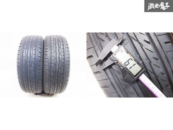 希少!! 純正 RPS13 180SX 中期 15インチ 6J +40 4穴 PCD114.3 205/60R15 2本 S14 シルビア Q's A31 セフィーロ C33 ローレル プリメーラ_画像9