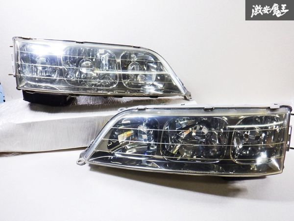 売り切り！！HID点灯OK！！トヨタ純正 JZX100 マーク2 ツアラーV 後期 HID ヘッドライト ヘッドランプ 左右セット KOITO 22-271 即納 棚I1_画像1