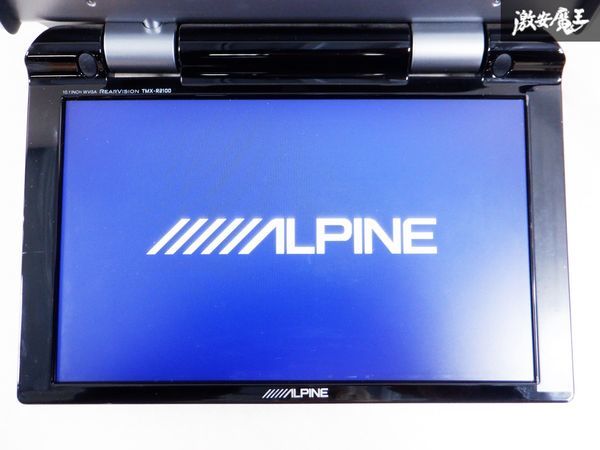 保証付 ALPINE アルパイン 10.1インチ 10.1inch 天井 フリップダウンモニター TMX-R2100 棚E5_画像1