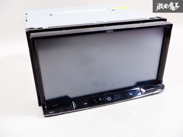 Clarion クラリオン メモリーナビ NX702 Bluetooth 地デジ内蔵 DVD CD カーナビ 棚D1_画像2