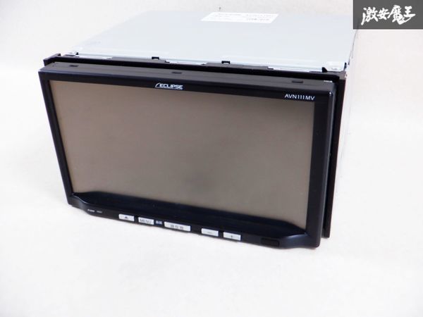 スバル 純正 ECLIPSE イクリプス メモリーナビ AVN111MV 138001-14800131 CD ワンセグ カーナビ 棚D6_画像3