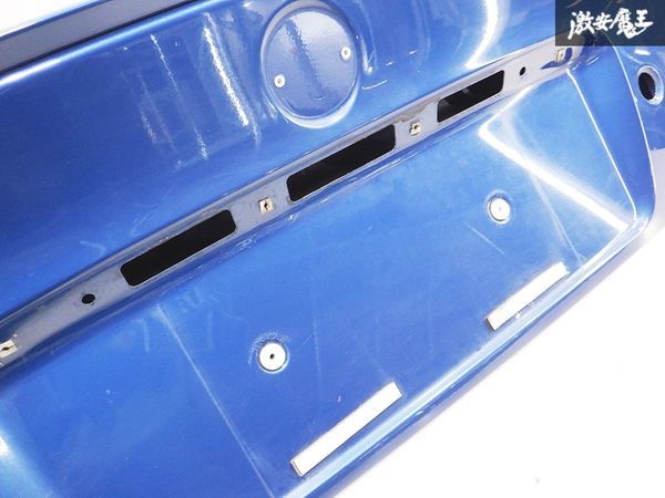 BMW純正 E46 M3 リア トランクパネル ブルー 青 棚2R5_画像9