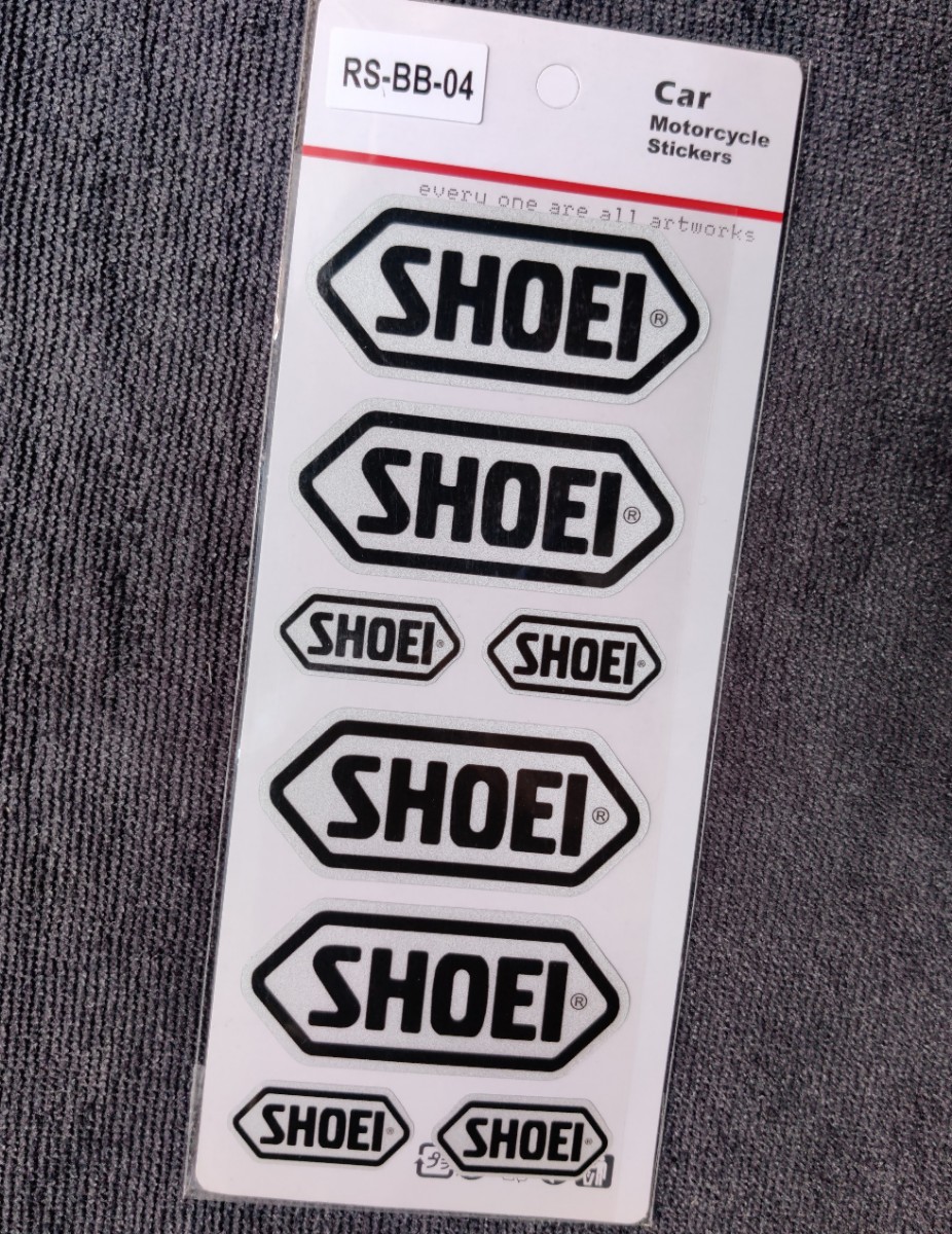 “SHOEI”Bike&Helmet Reflective Sticker“高品質”反射+防水ステッカー#高輝度”バイク&メットステッカー●RS-BB-04×1枚：送料込み999円_画像9