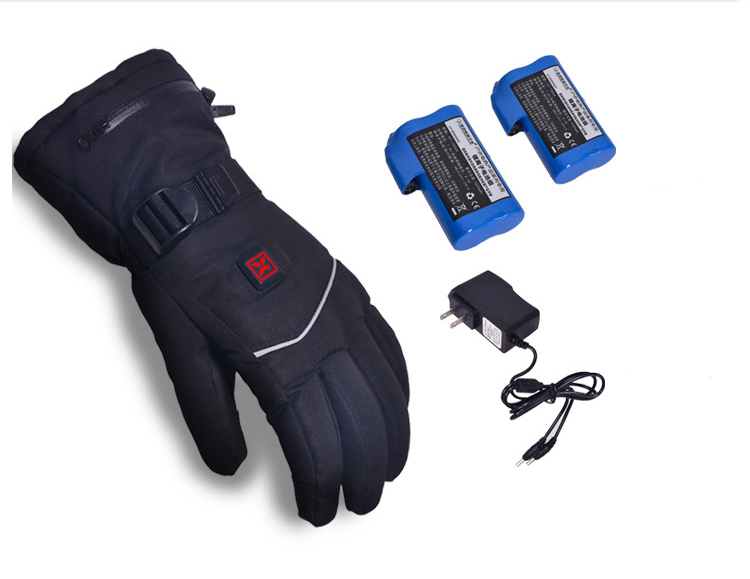 電熱グローブ バイク 手袋 電熱 ヒーター手袋 充電式 3段階温度調整 ヒーターグローブ 寒さ対策 冷蔵庫内作業 登山 スキー L_画像4