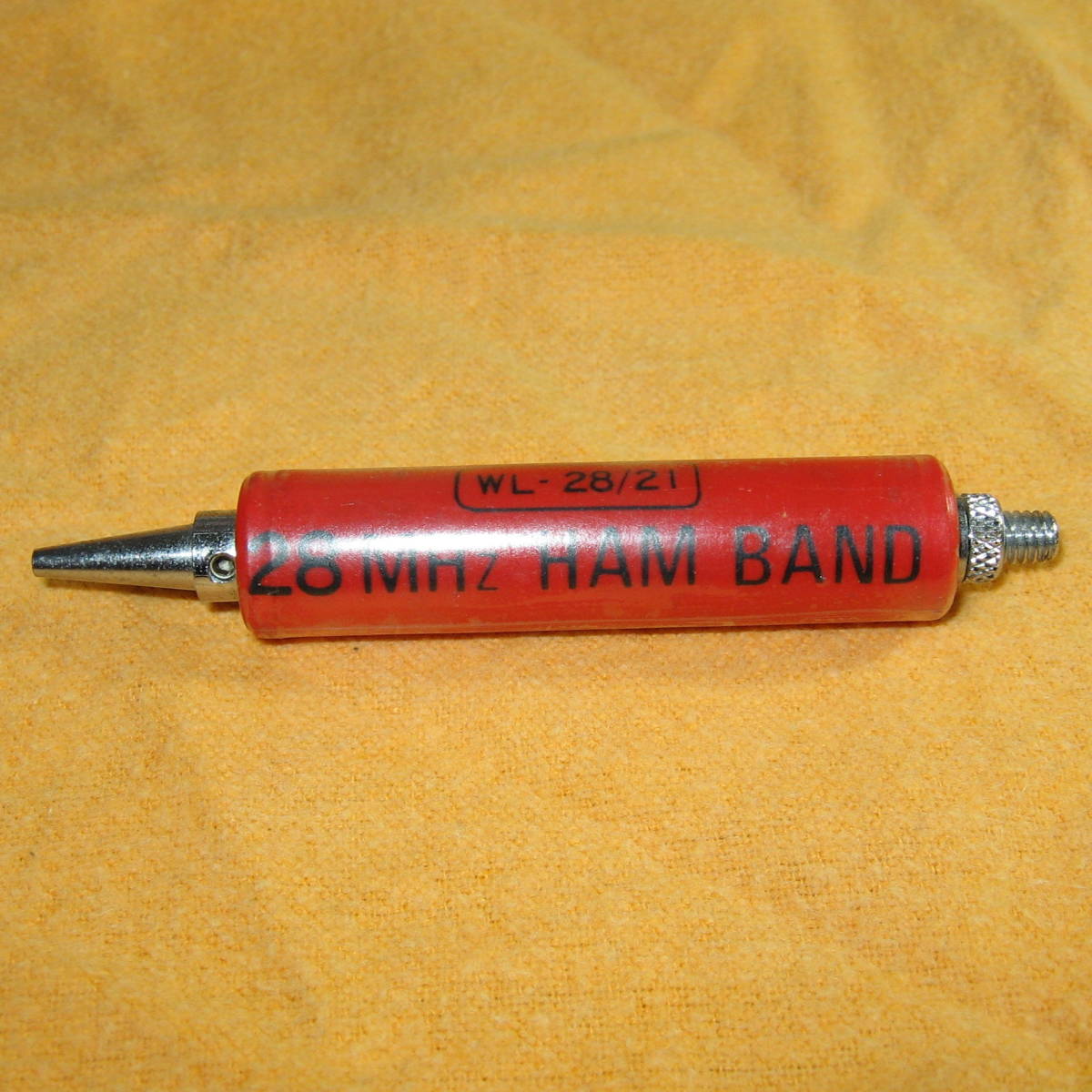 【送料無料】◆最終在庫分◆ サガ電子工業 アンテナコイル 28MHz HAM Band WL-28 / 21【希少・赤コイル】②_画像1