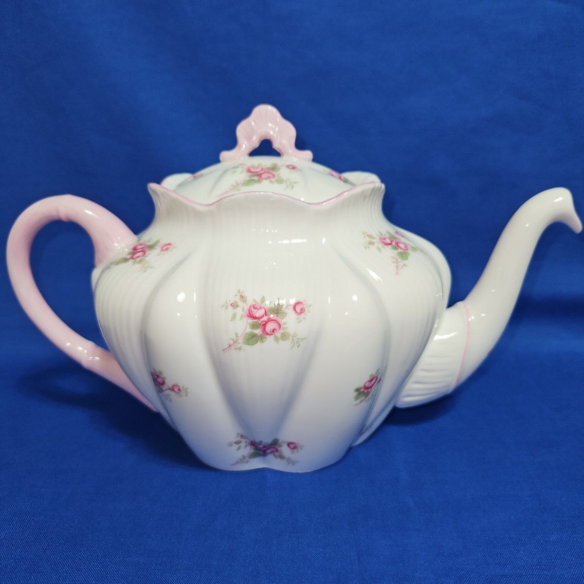 希少 美品 Shelley シェリー ブライダルローズ ティーポット 希少 美品 Shelley シェリー ブライダルローズ ティーポット