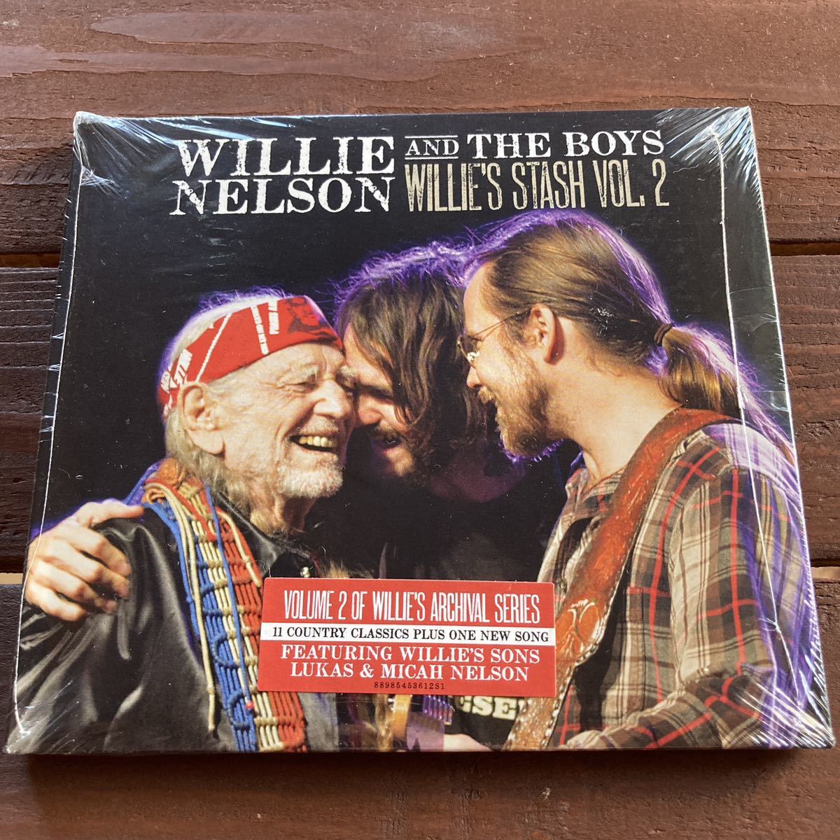  нераспечатанный! зарубежная запись CD*Willie Nelson & The Boys/Willie\'s Stash Vol.2* Willie * Nelson 