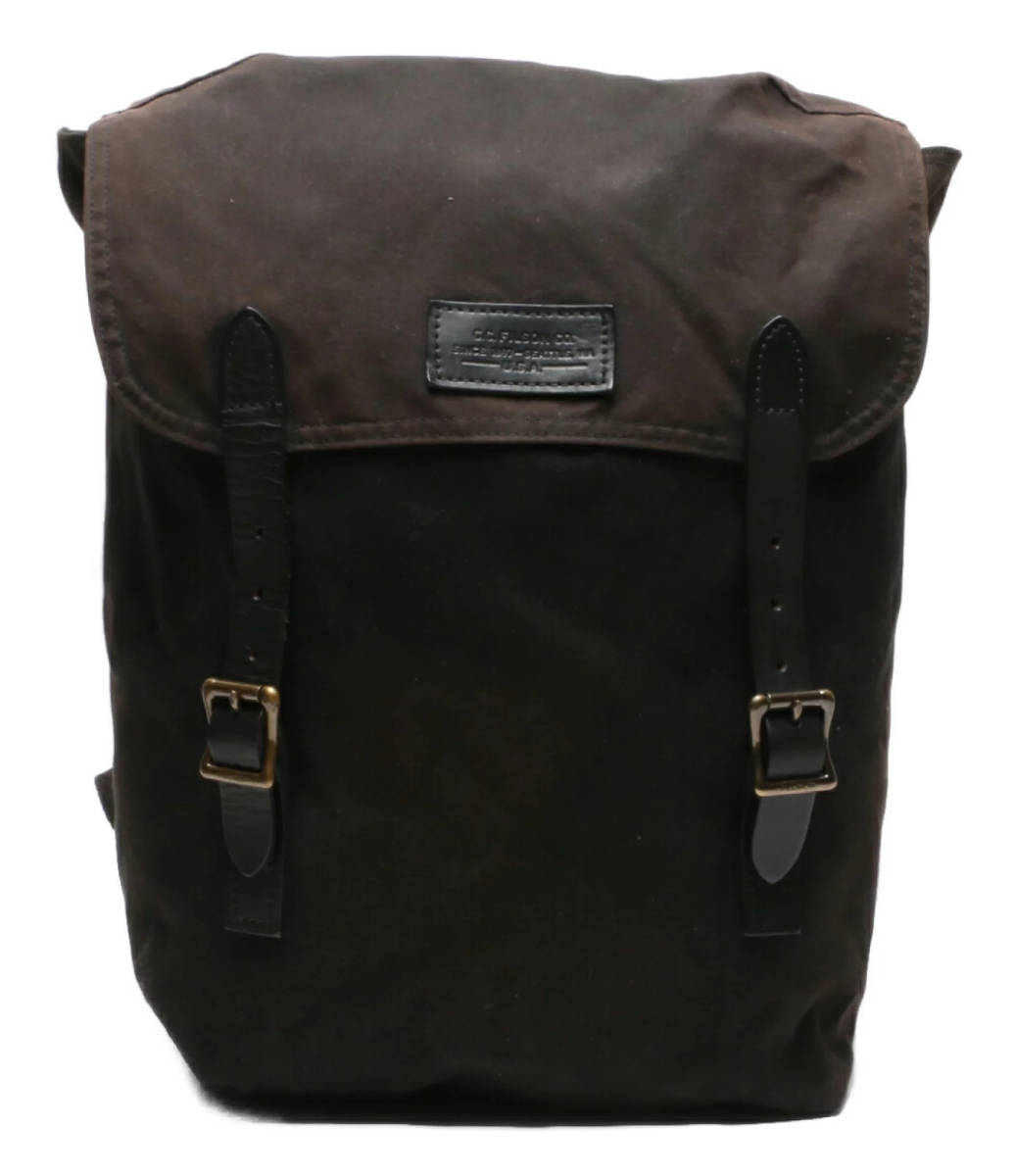 FILSON JOURNEYMAN BACK PACK バッグ リュック コットン ブラック フィルソン 店舗受取可