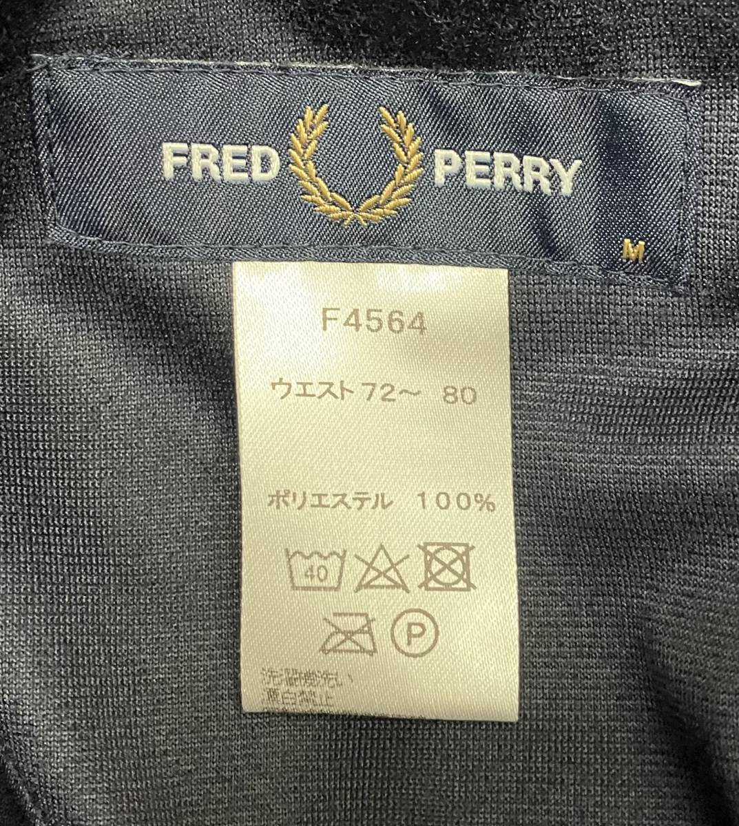  beautiful goods / FRED PERRY / Fred Perry / VELOUR TRACK PANTS / velour truck pants / F4564 / size :M / navy 