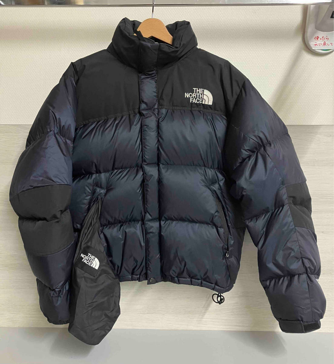 超美品 THE NORTH FACE /ノースフェイス/90s/Nuptse Summit jacket /GORE -DRYLOFT/ネイビー /M Mサイズ