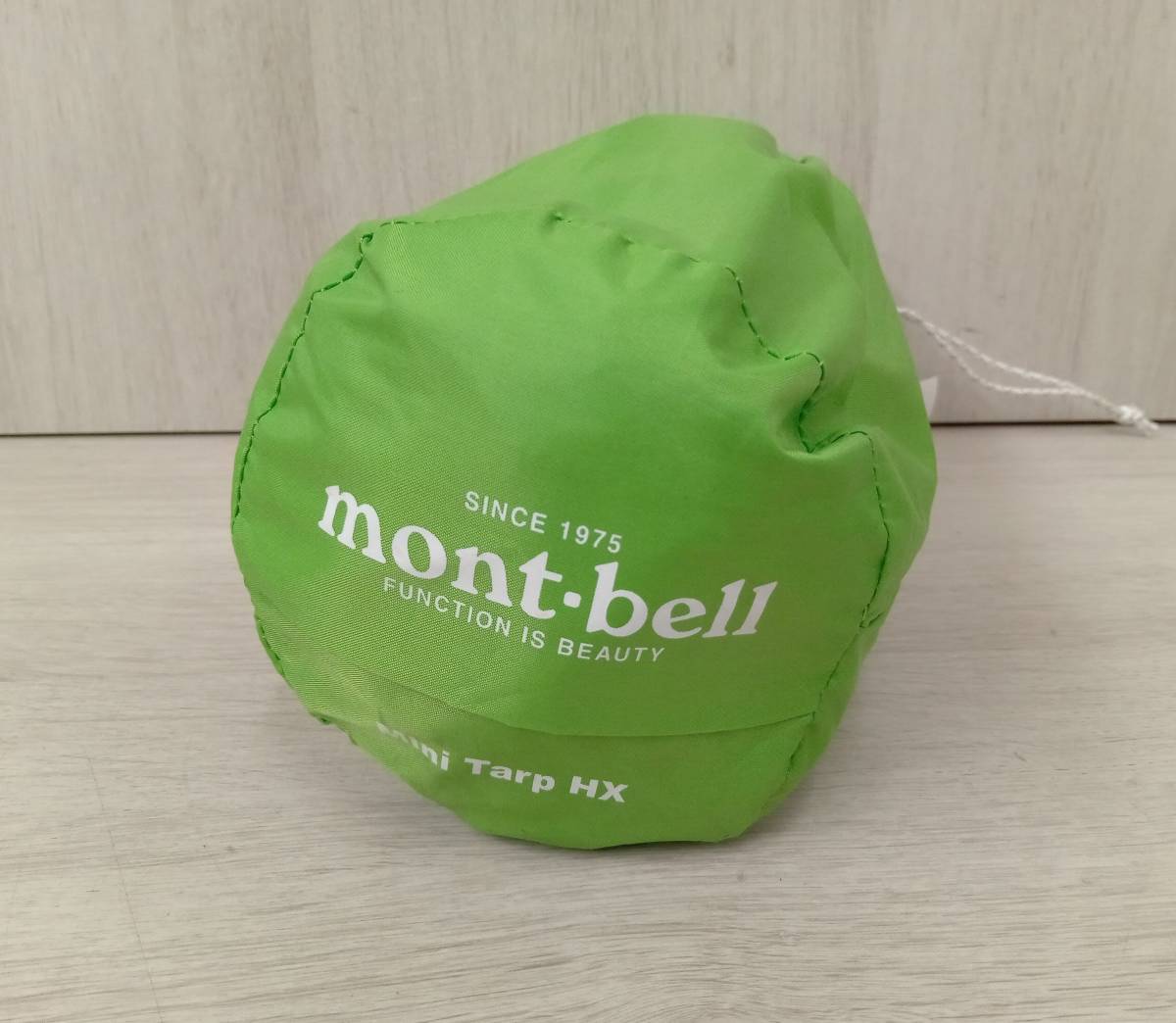 完品 mont‐bell ミニタープHX タープ_画像1