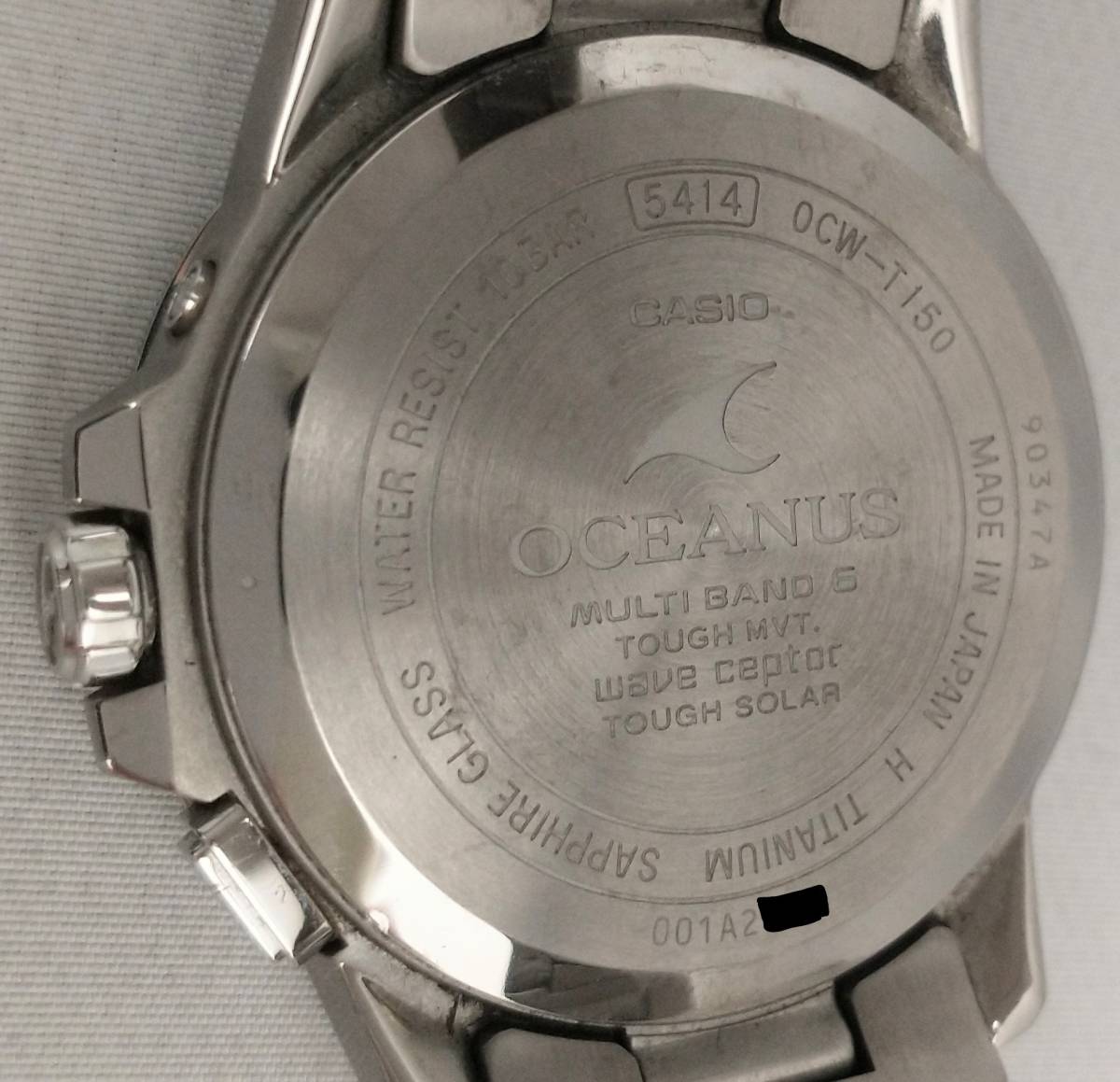 CASIO カシオ／OCEANUS OCW-T150/ 001A2＊＊＊ 時計_画像6