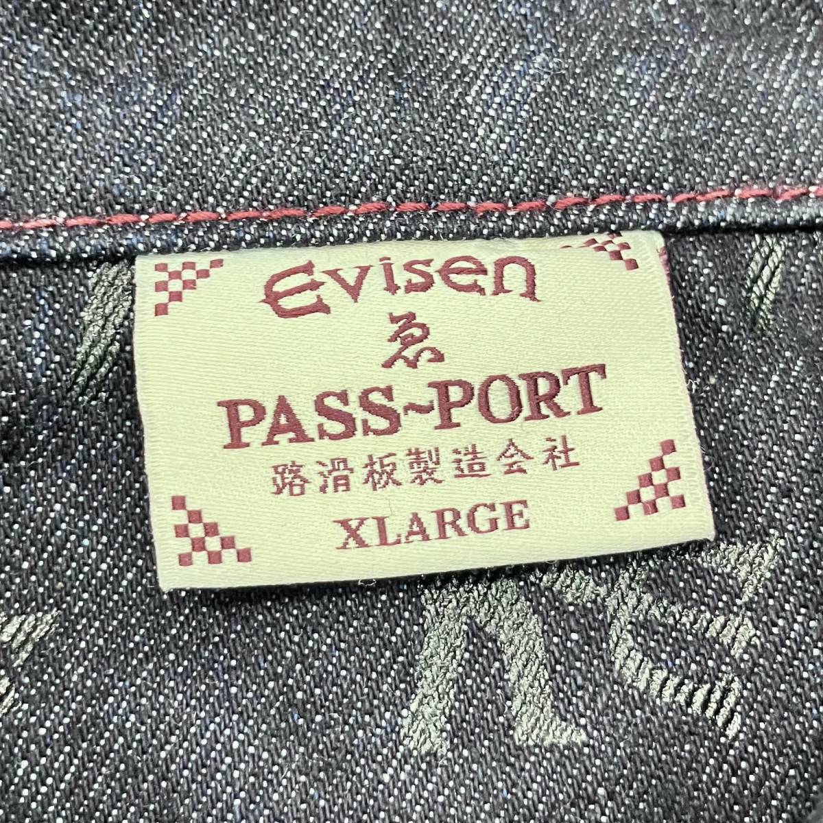 Evisen PASSPORT DENIM WORKERS CLUB JACKET エビセン Evisen PASSPORT DENIM WORKERS CLUB JACKET エビセン