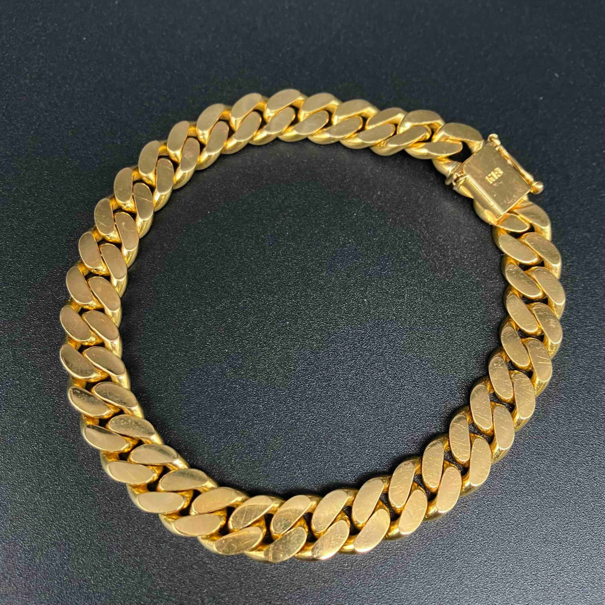 K18 bracele 40.8g Gold gold men's accessory lady's accessory 