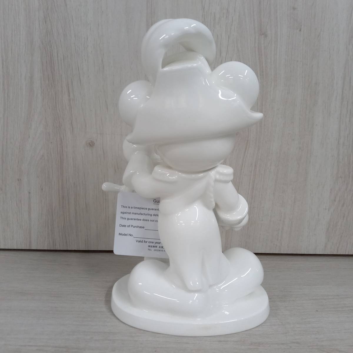 【限定73/300】Noritake 東京ディズニーシーグランドオープン記念 陶器ミッキーマウス ギャランティカード付 ボーンチャイナ Disney_画像3