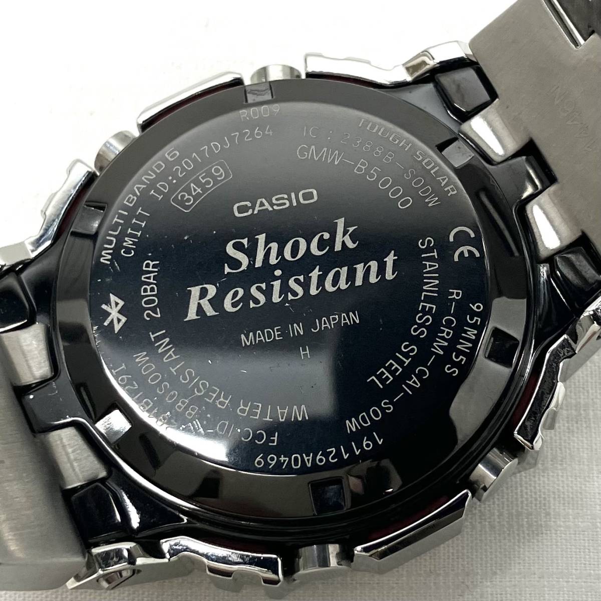 CASIO カシオ／G-SHOCK GMW-B5000／191129A0469 時計／電波ソーラー_画像4