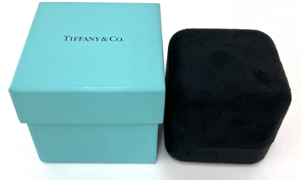 TIFFANY&Co. ティファニー K18 18金 ダイヤ付 5号 3.2gの画像7