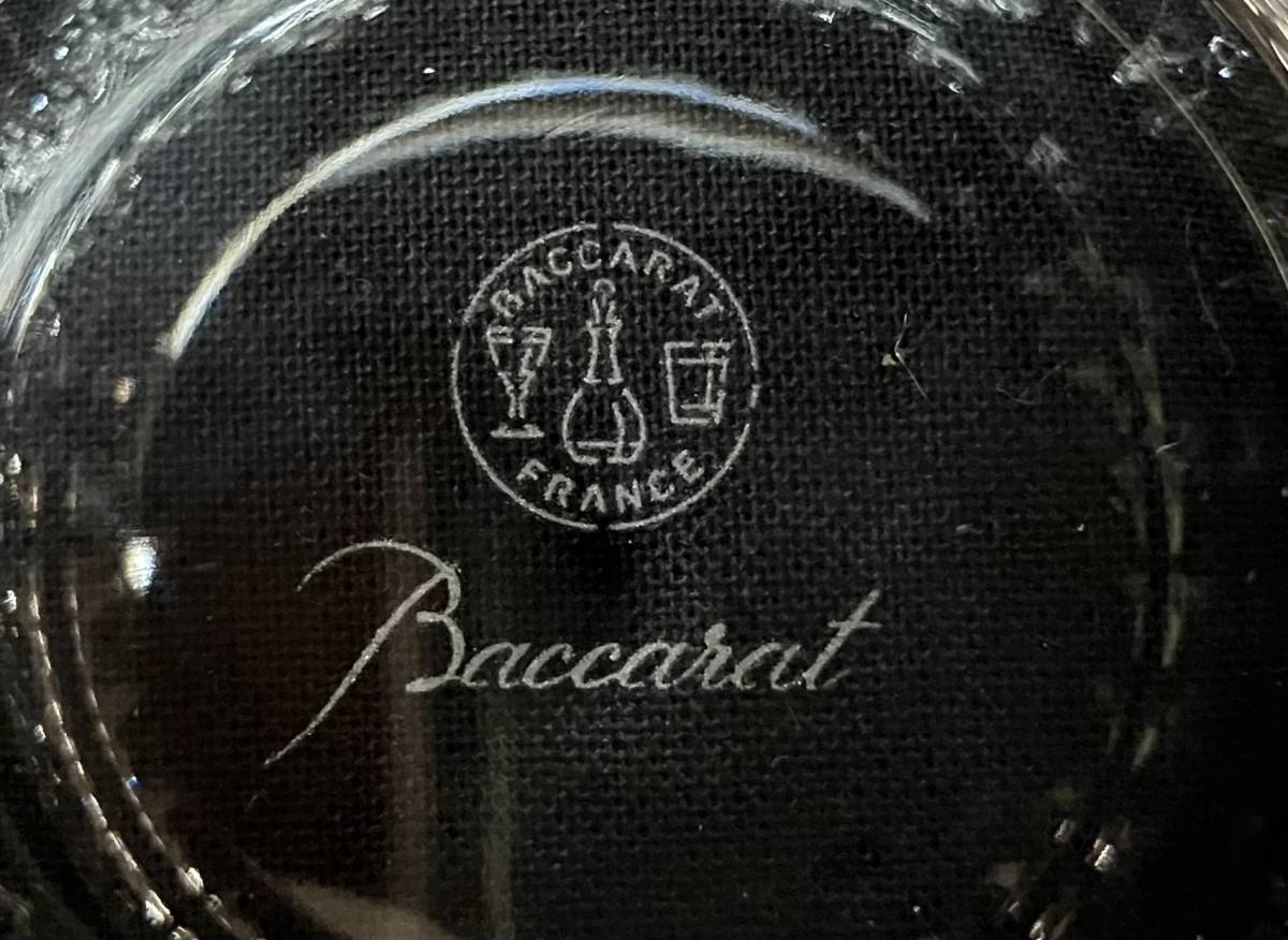 ［箱付］Baccarat バカラ ロックグラス サントリー響 コラボ 24面カット 洋食器 クリスタルガラス_画像5