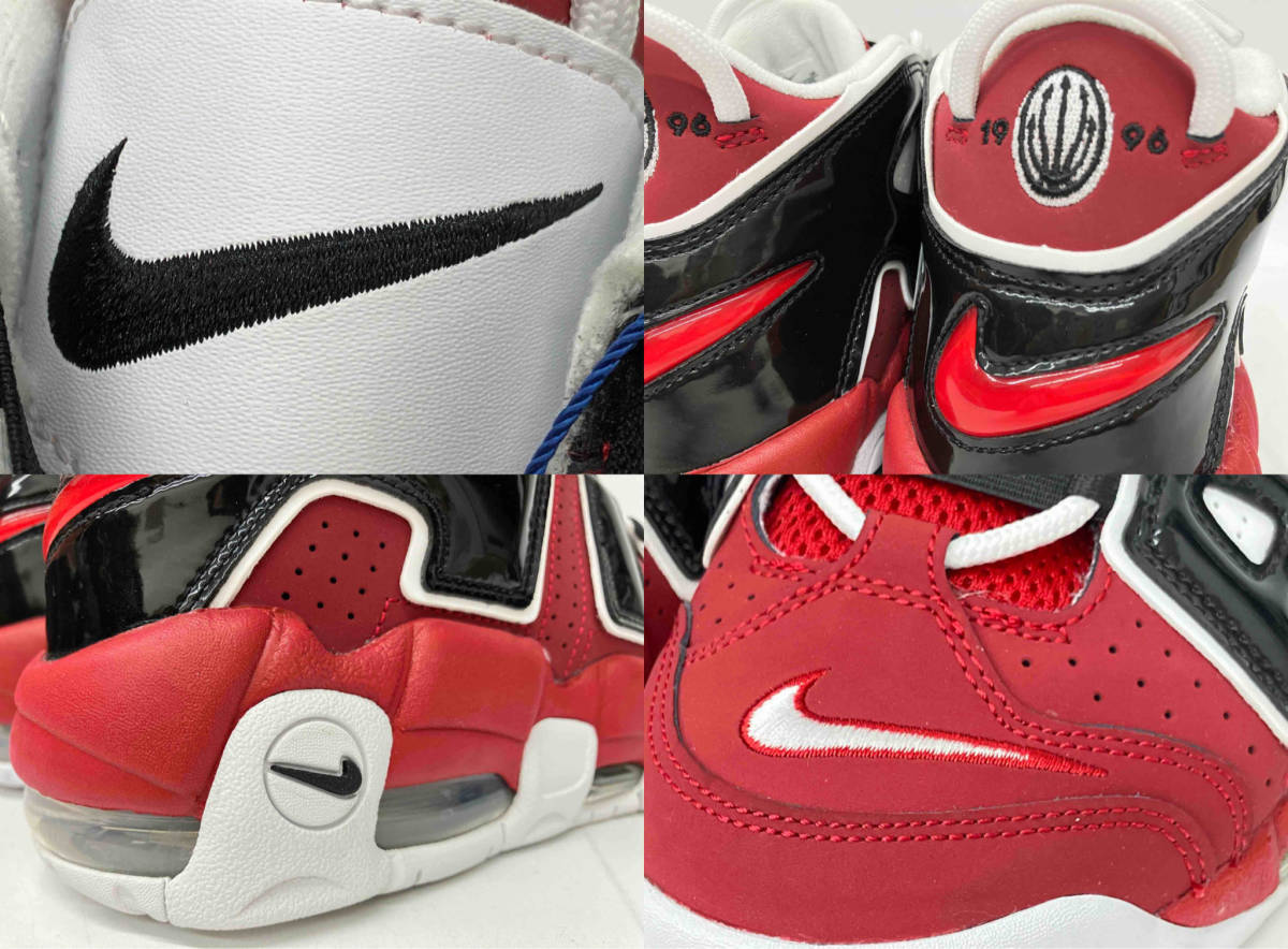 NIKE AIR MORE UPTEMPO ’96 'VARSITY RED/WHITE/BLACK'(2017) ナイキ エア モア アップテンポ ’96 (2017) 921948-600 サイズ27.5cm_画像8