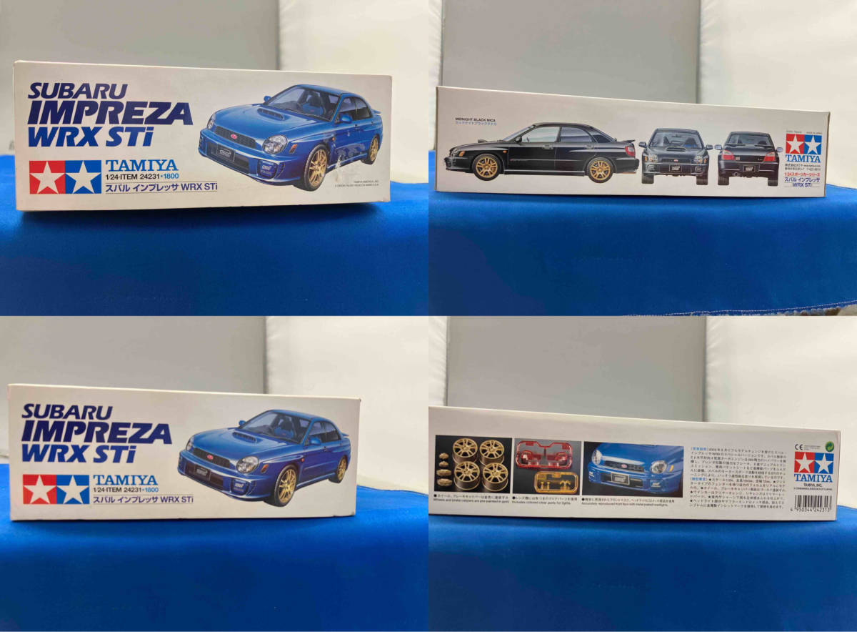 美品 プラモデル タミヤ スバル インプレッサ WRX STi 1/24 スポーツカーシリーズ No.231_画像3