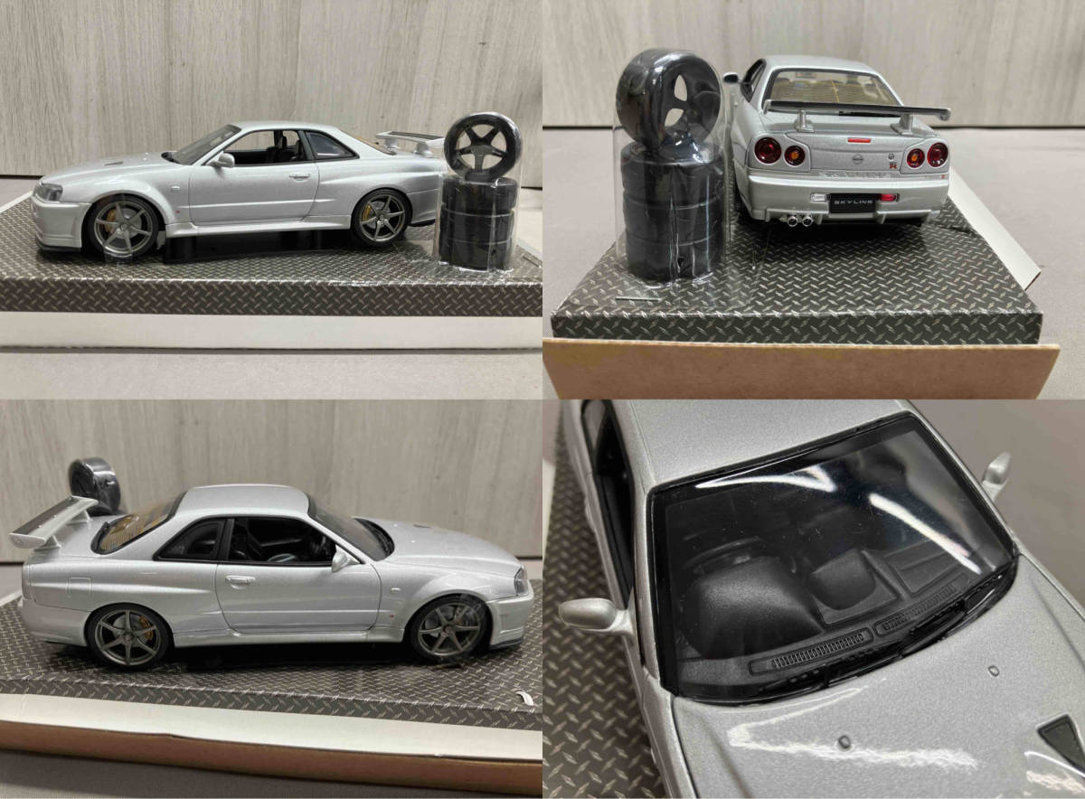 【中身未開封品】NISSAN SKYLINE GT-R V-SPECⅡ 2002 BNR34 nism ホットワークス スカイライン_画像5