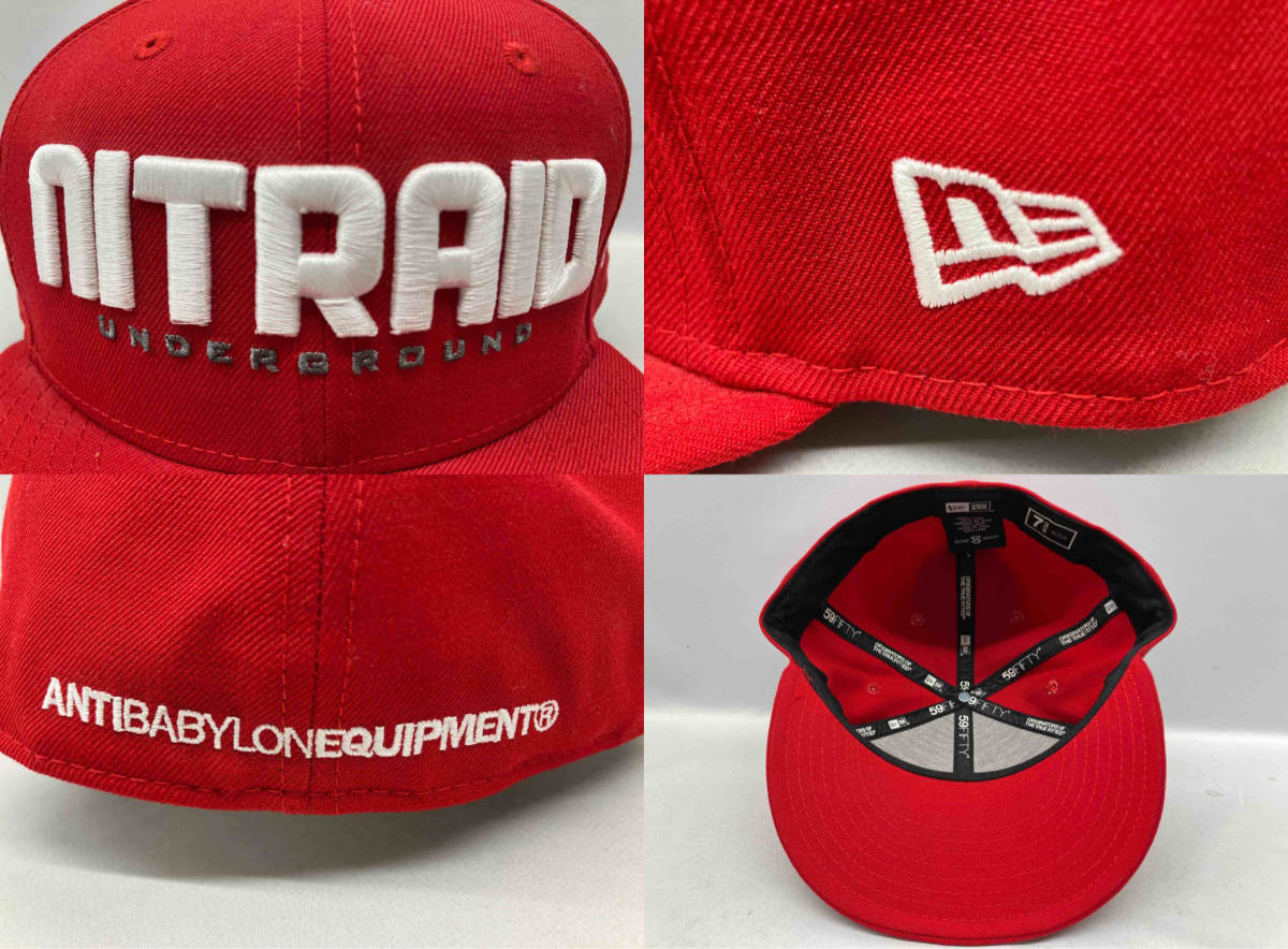 NEW ERA ニューエラ　NITRAID ナイトレイド　キャンプ　レッド_画像3