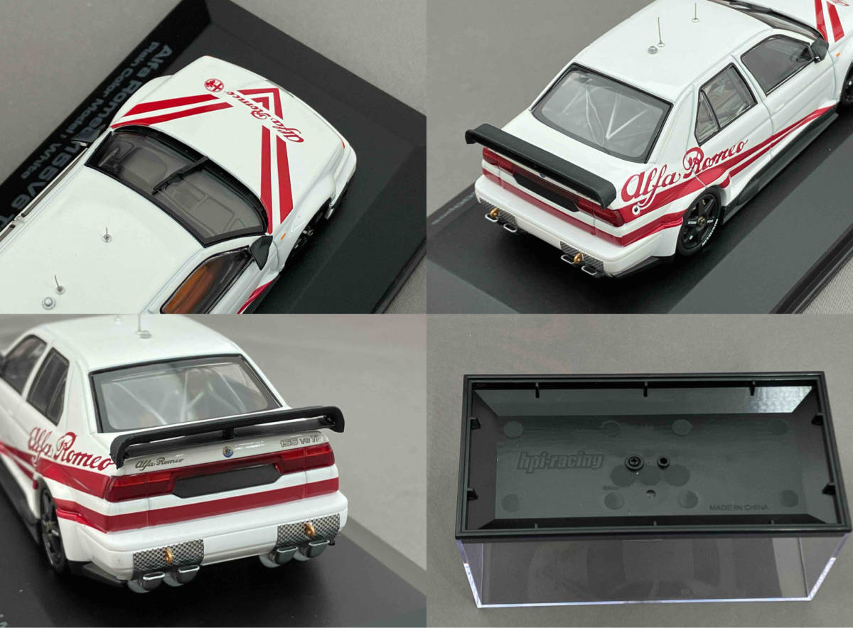 [hai*racing]1/43Alfa Romeo 155V6 TI(Plain Color Model: White)