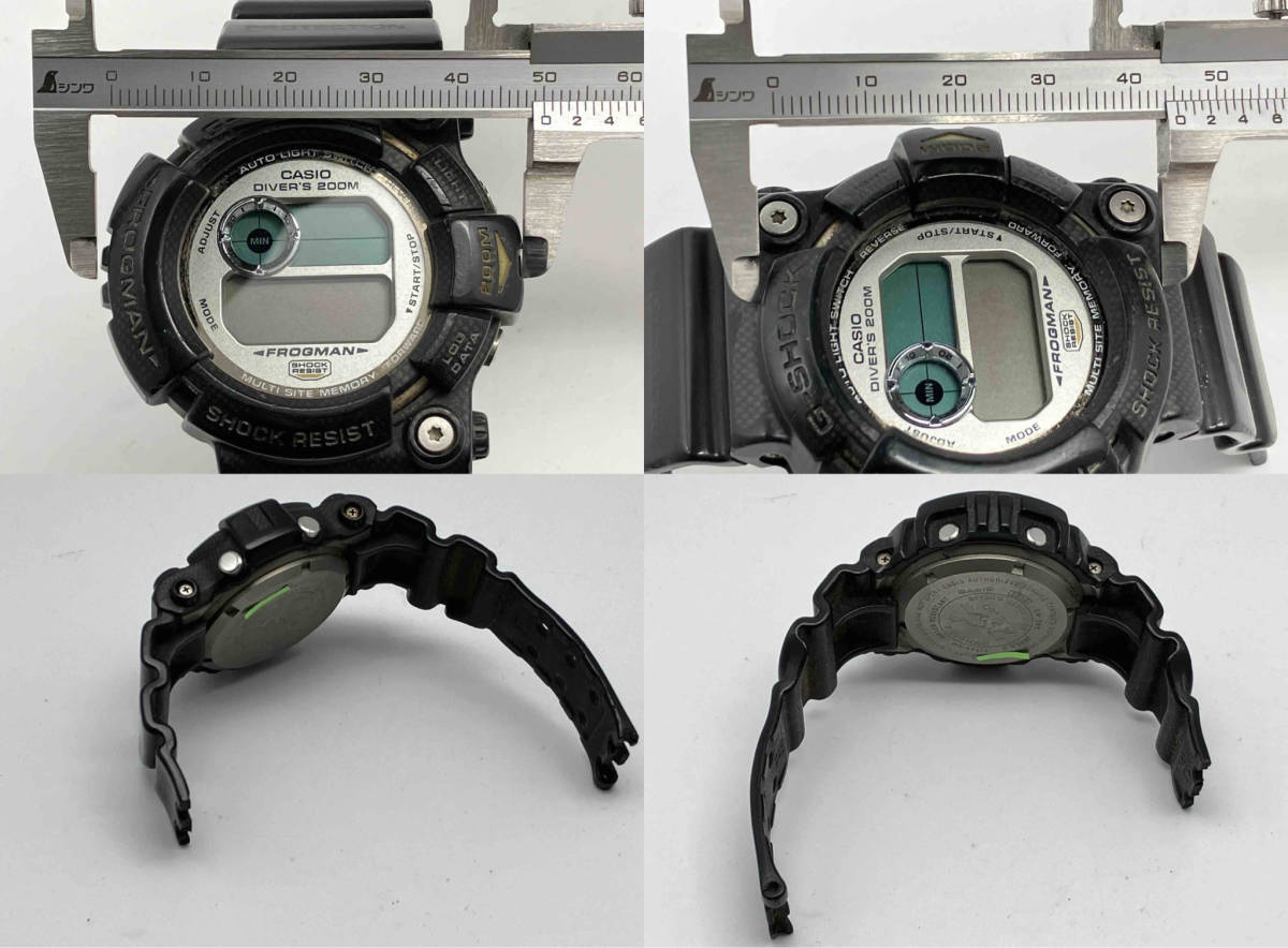 【ジャンク】CASIO G-SHOCK FROGMAN フロッグマン　GW-201 デジタル　黒_画像3