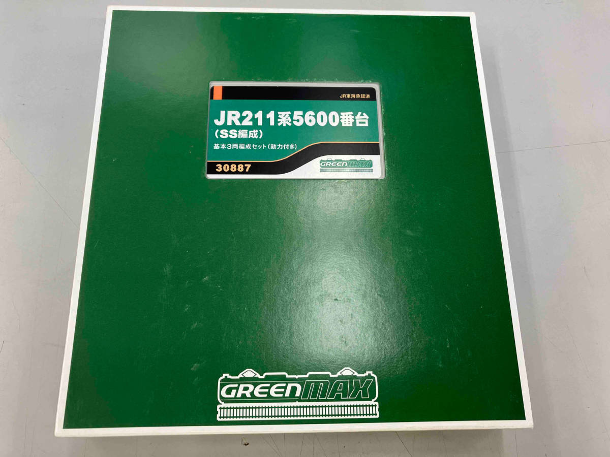 Ｎゲージ GREENMAX 30887 JR211系5600番台(SS編成)基本3両編成セット(動力付き) グリーンマックス