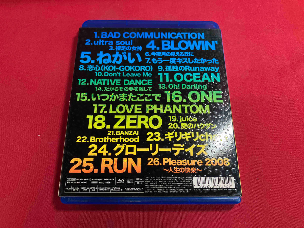 ジャンク B'z LIVE-GYM Pleasure 2008-GLORY DAYS-(Blu-ray Disc)の画像2