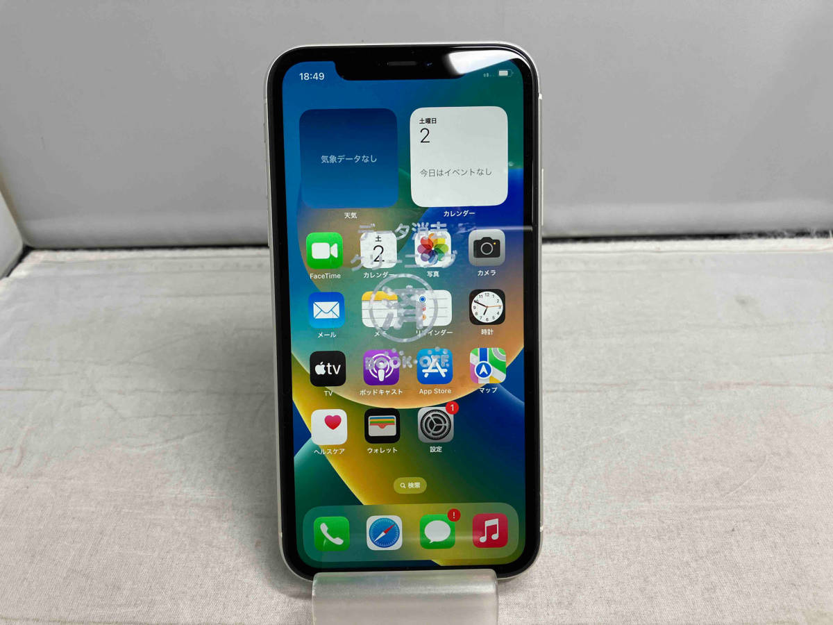 Apple MWM22J/A iPhone 11 128GB ホワイト SIMロック解除済み SoftBank