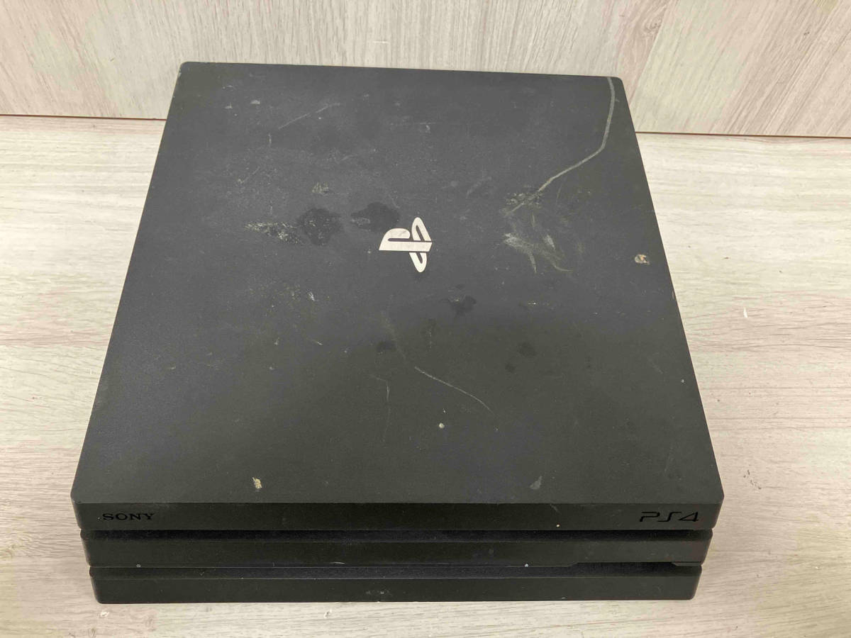 ジャンク PlayStation4 Pro 1TB:ジェット・ブラック(CUH7000BB01) 本体のみ 動作未確認