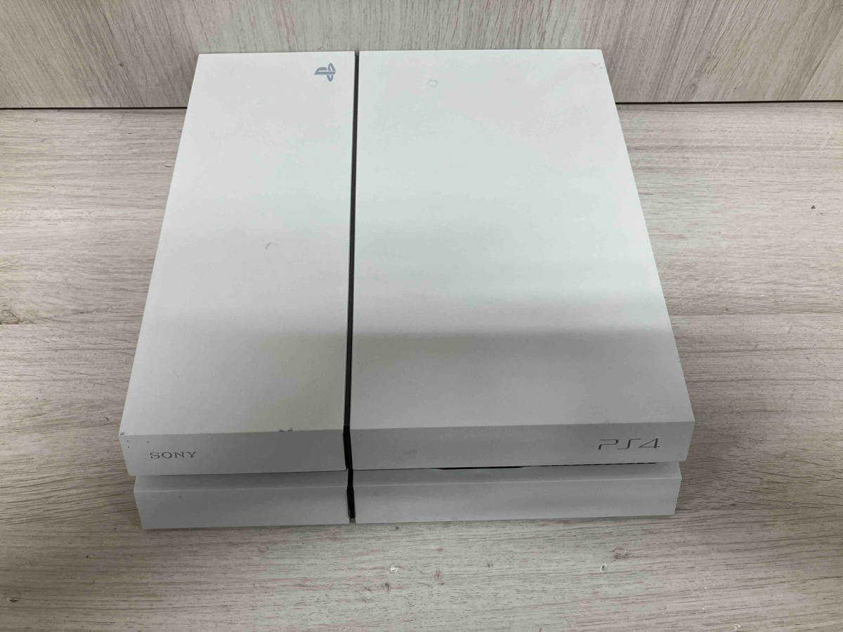ジャンク PlayStation4 グレイシャー・ホワイト(CUH1200AB02) 動作未確認 本体のみ