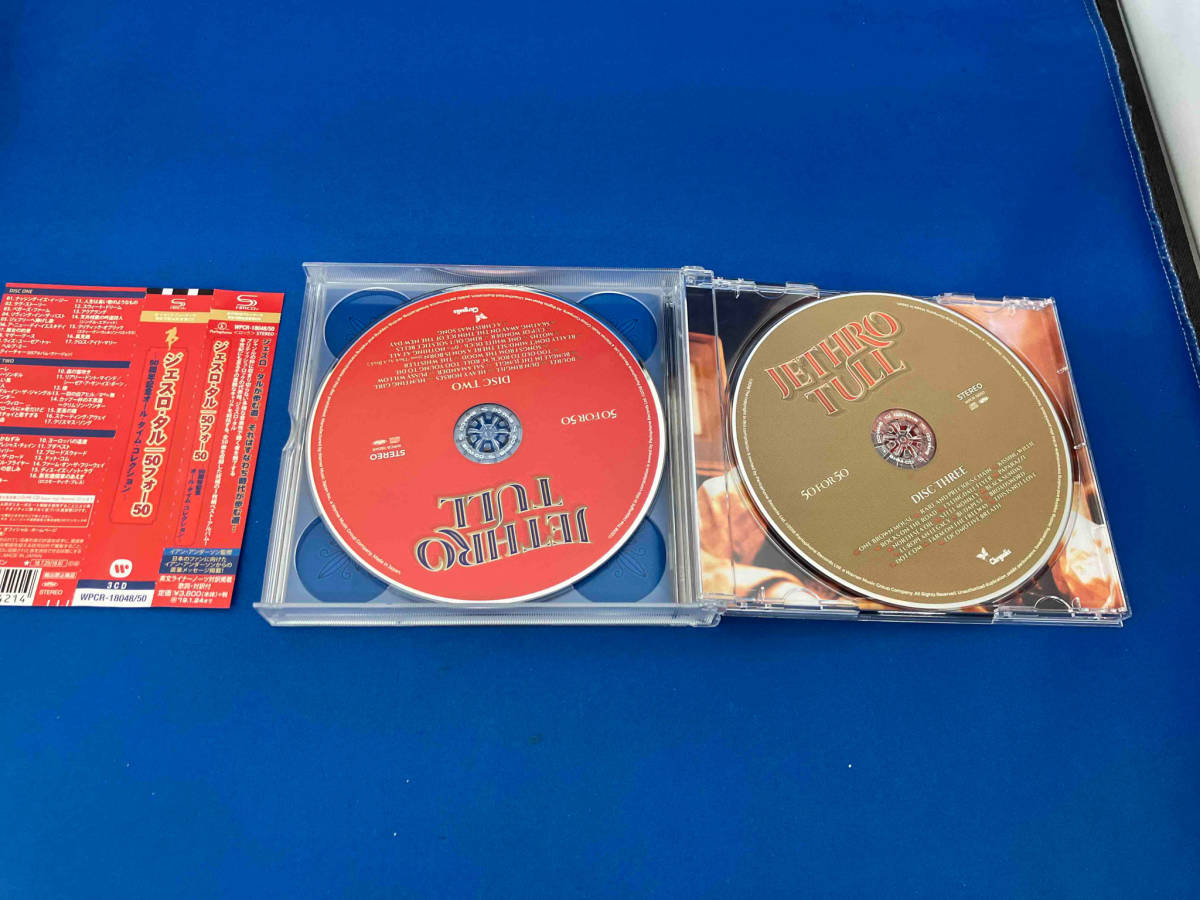 帯付き　ジェスロ・タル CD 50フォー50~50周年記念オール・タイム・コレクション~_画像5