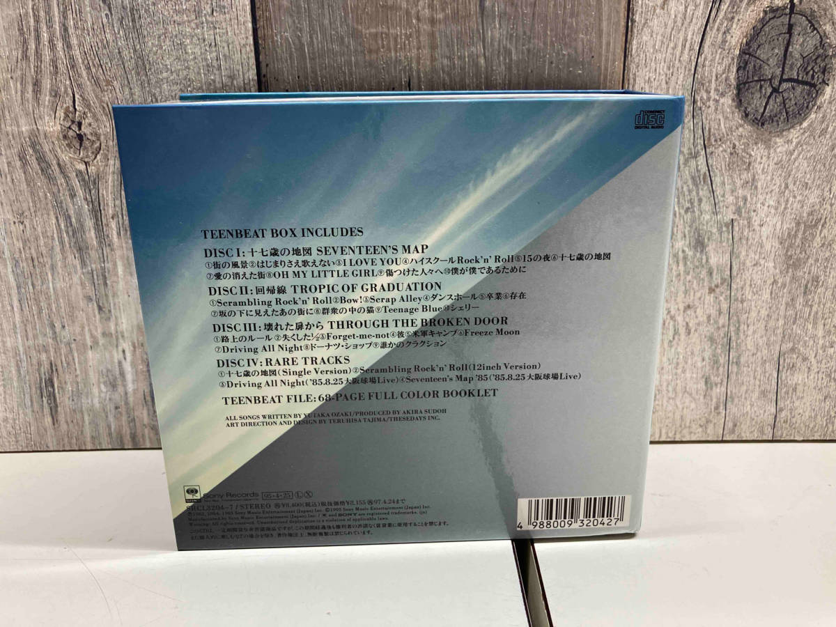 【CD未開封】尾崎豊 CD YUTAKA OZAKI TEENBEAT BOX(4CD) SRCL3204 店舗受取可_画像2