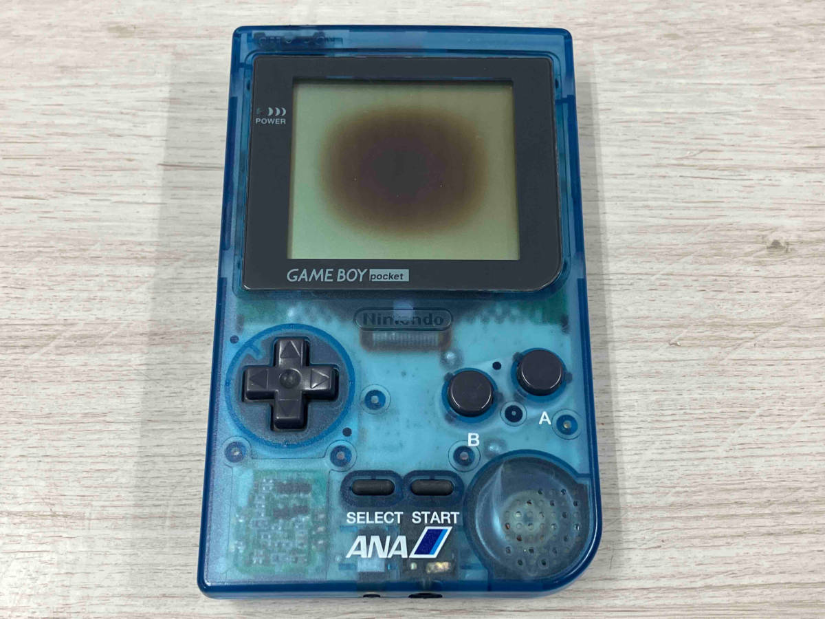【ジャンク】Nintendo GAME BOY Pocket MGB-001 ANA限定クリアブルー