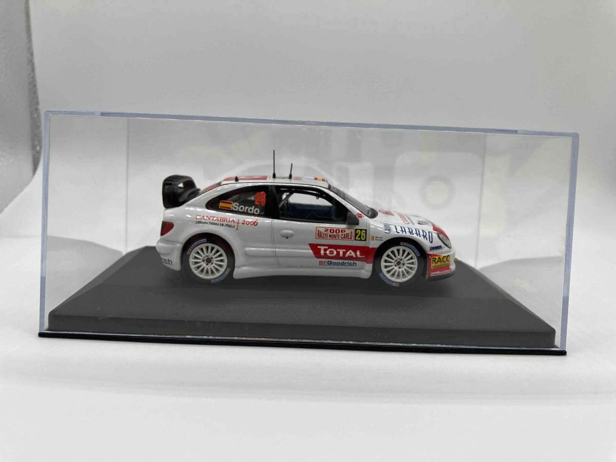 現状品 ixo 1/43 シトロエン クサラ WRC 2006年WRCラリー・モンテカルロ8位 #26 ｉｘｏ（イクソ）_画像7