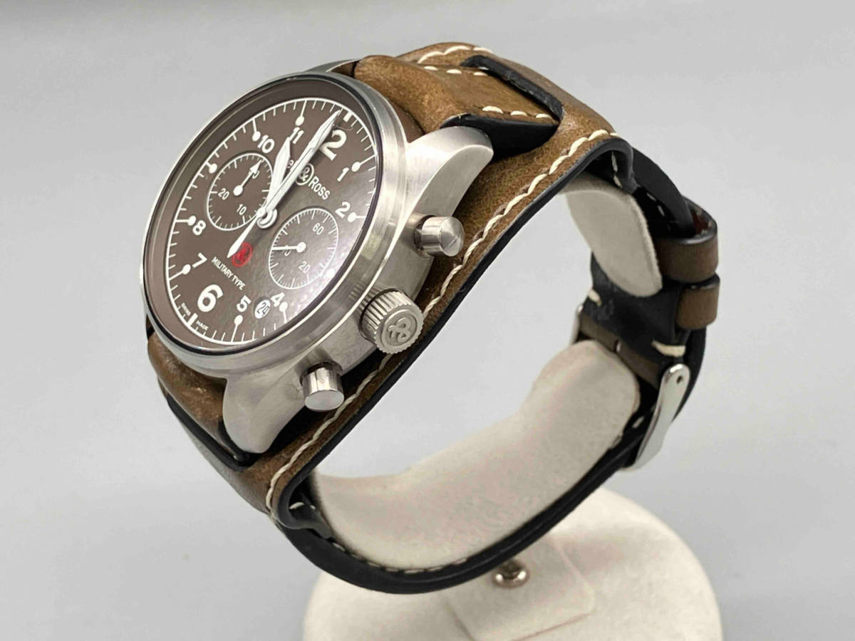 BELL＆ROSS ／126.M ヴィンテージクロノグラフ／自動巻き式 腕時計の画像3