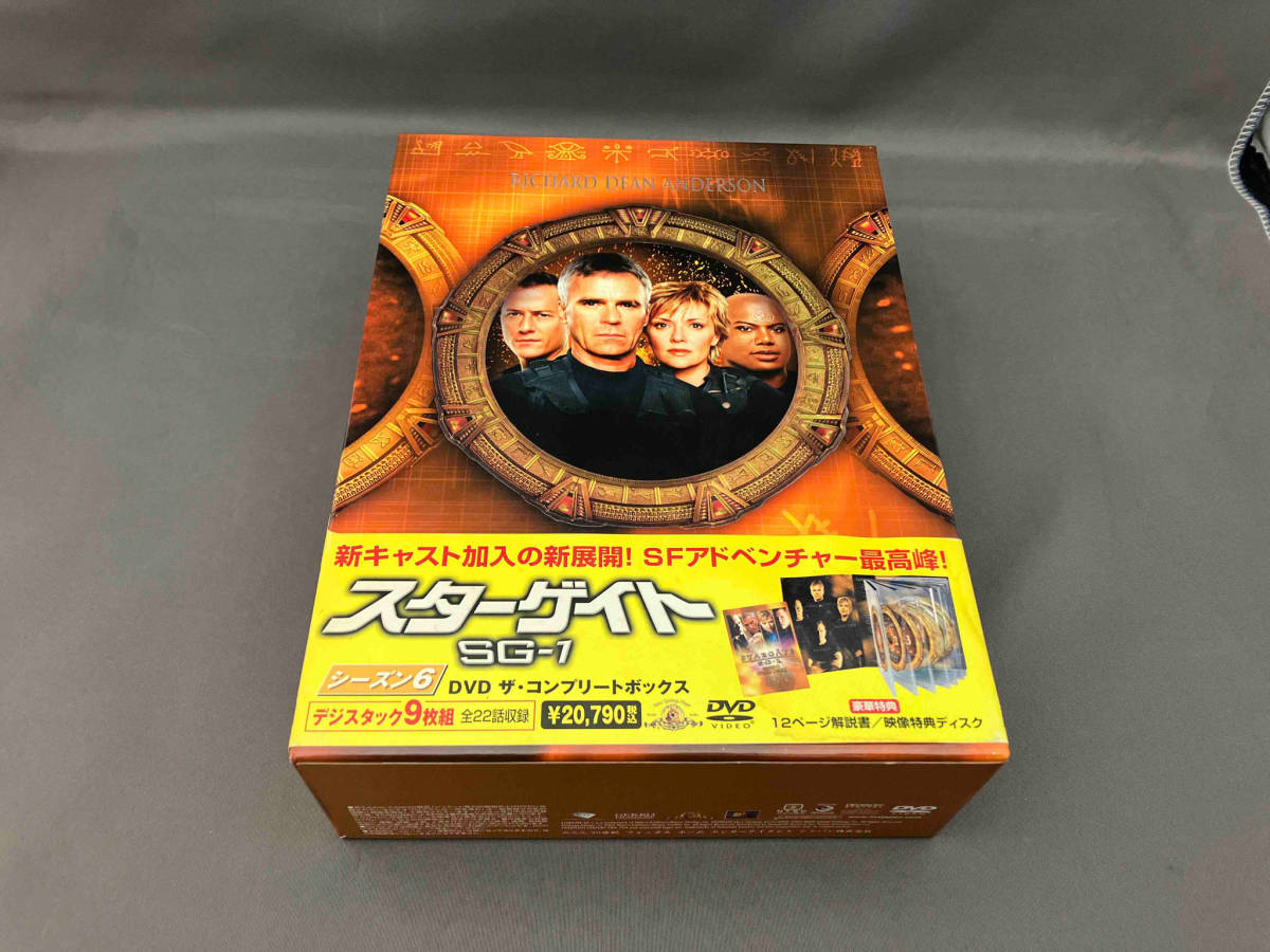 【※帯シミ有り※】DVD スターゲイト SG-1 シーズン6 DVDザ・コンプリートボックス_画像1