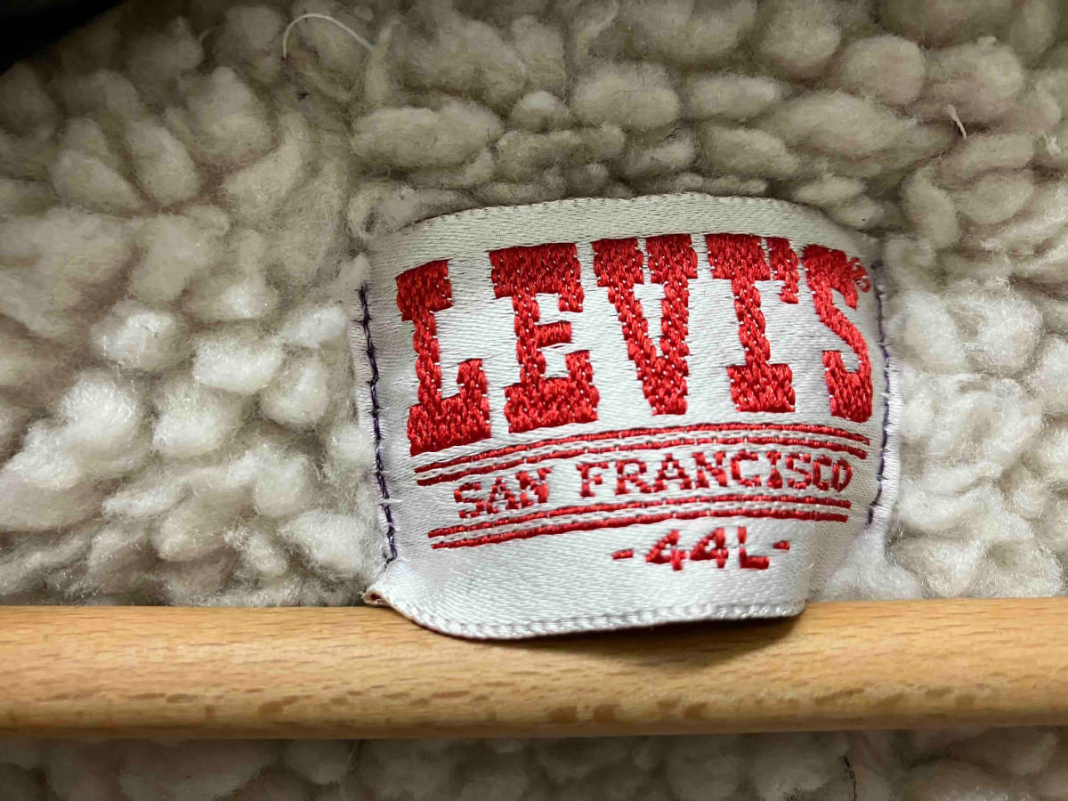 Levi's リーバイス メンズ デニムジャケット MADE IN USA 80sボアジャケット サイズ44L パープル_画像7
