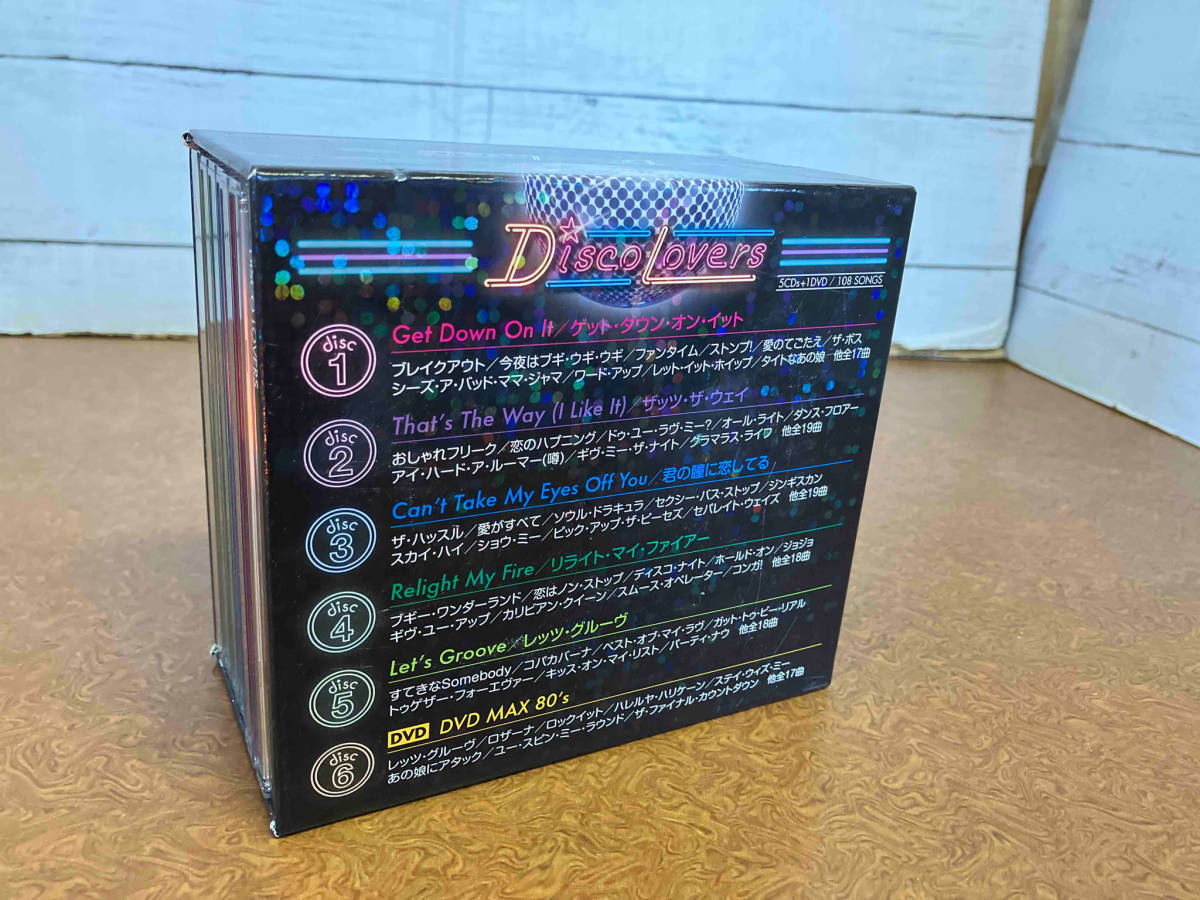 DVD未開封 5CD+1DVD Disco Lovers ディスコラヴァーズ_画像2