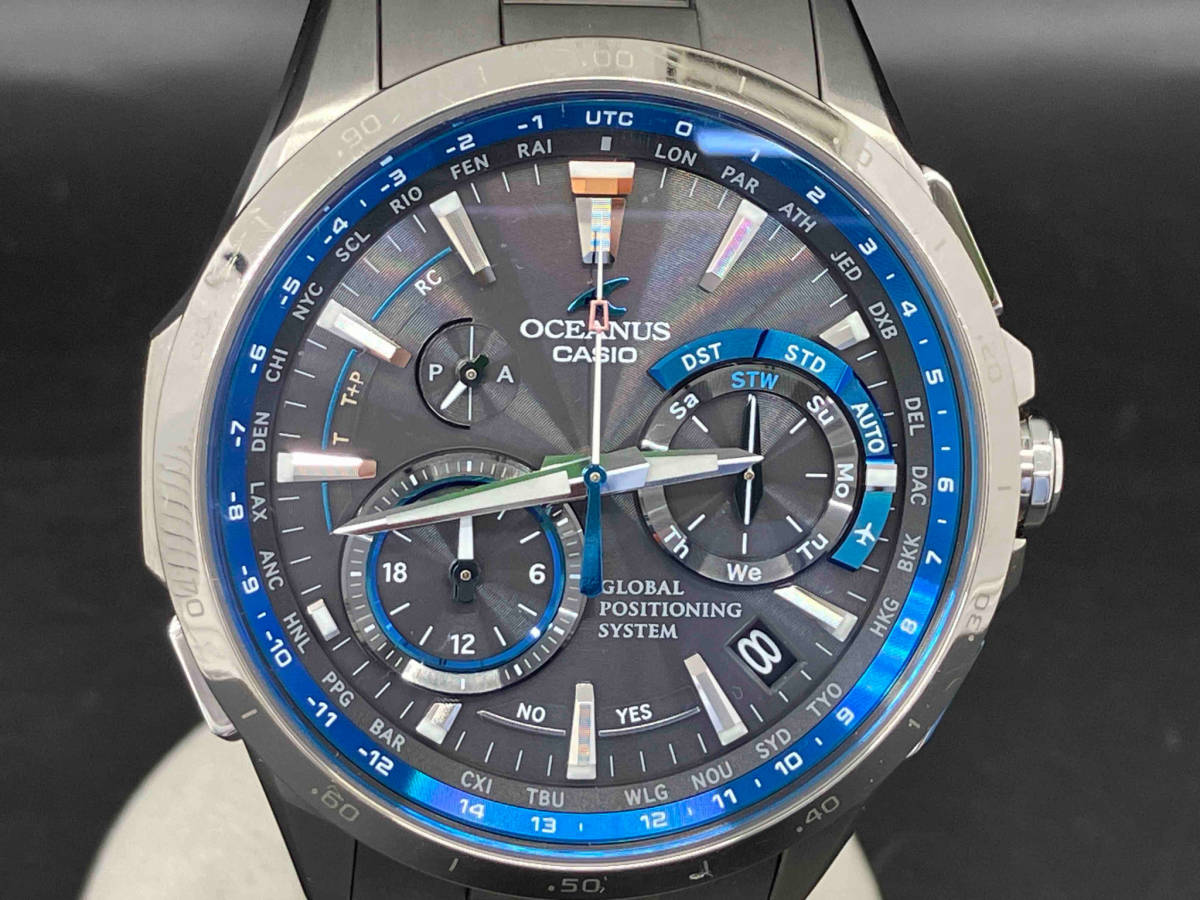 【稼働品】CASIO カシオ OCEANUS オシアナス OCW-G1000 電波ソーラー メンズ 付属品有り_画像1