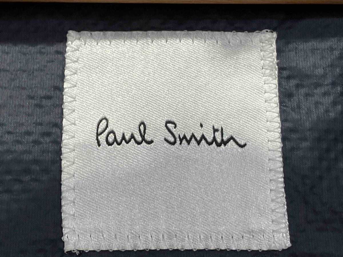 Paul Smith ポールスミス ナイロンジャケット マウンテンパーカー M ネイビー 紺 ポリエステル PF-BM-39634 金ジップ サイドグラデーション_画像3