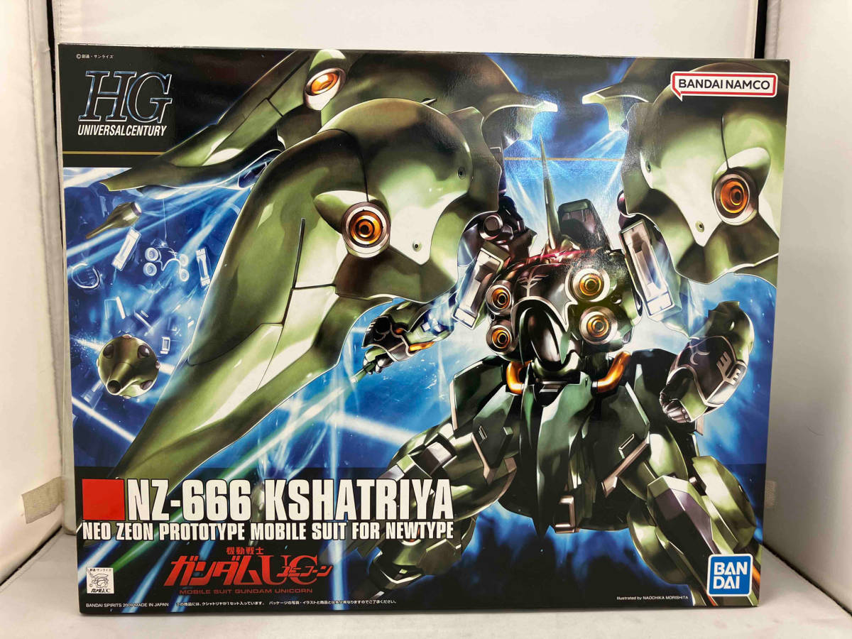 內(nèi)袋未開封 プラモデル (再販)バンダイ 1/144 NZ-666 クシャトリヤ HGUC 「機(jī)動戦士ガンダムUC」