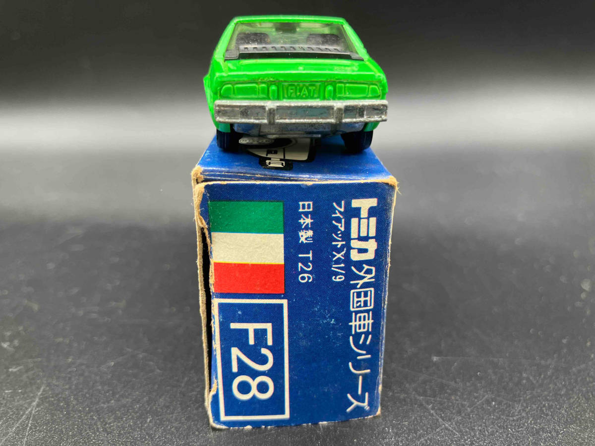 トミカ 外国車シリーズ F28 フィアットX 1/9 （F028-4）日本製_画像4