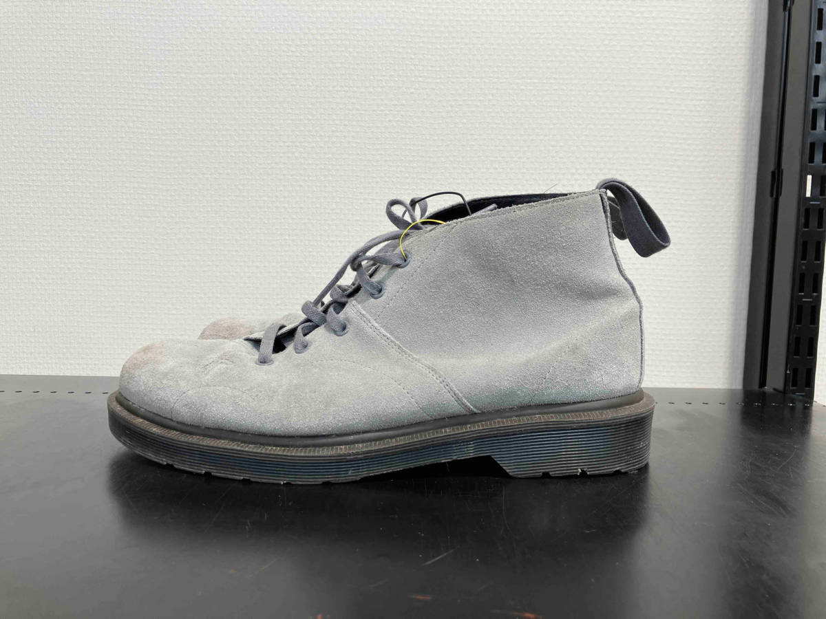 Dr.Martens ドクターマーチン CHURCH チャーチ レースアップブーツ US9 27cm グレー スエード レザー AW006 タイ製 メンズ シューズ 靴_画像1